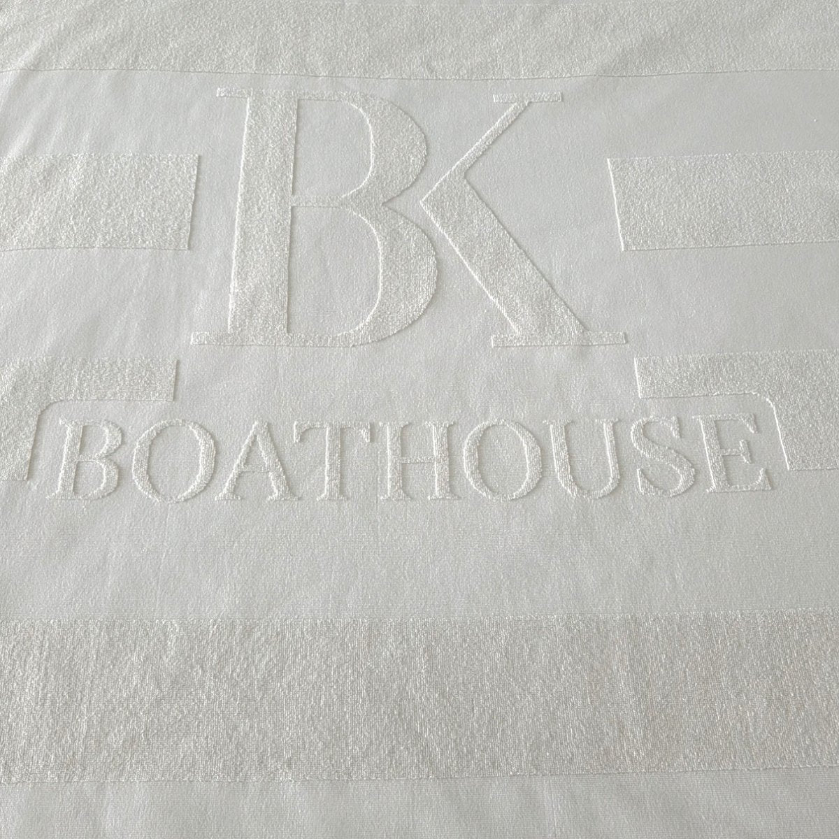 Oversized Cotton Embossed Towel