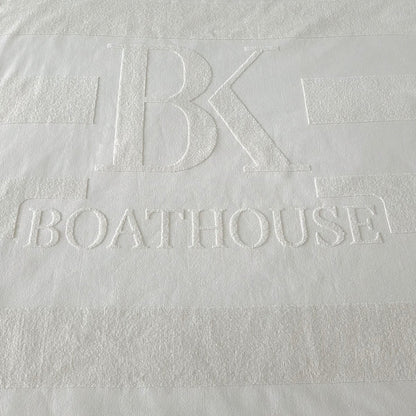 Oversized Cotton Embossed Towel