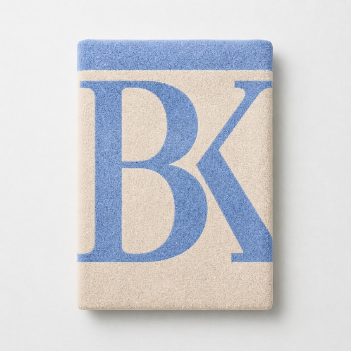 The Duet — Oversized Embossed & Velour Cotton Towel